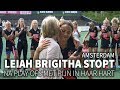 Leiah Brigitha stopt na play-offs Amsterdam met 'pijn in haar hart'