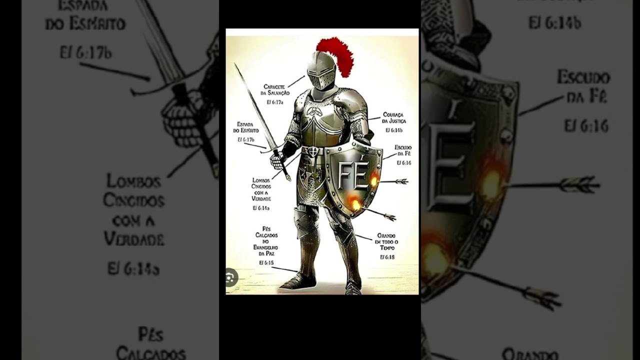 Efesios 6:10 Armadura de Deus.