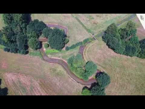 Vidéo de la reconstitution des méandres sur le Zwarte Beek à Beringen et à Lummen.