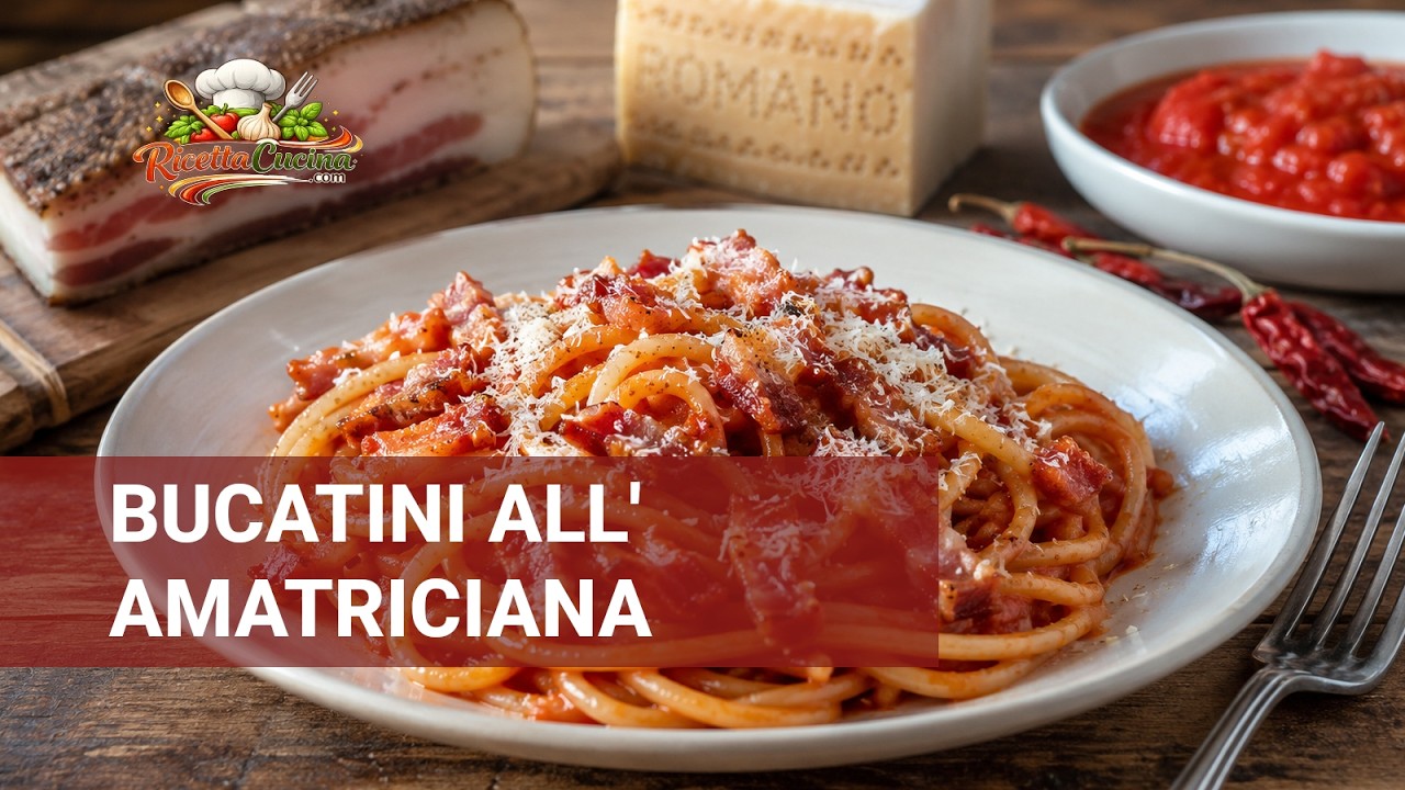 Anteprima video di Bucatini all’Amatriciana