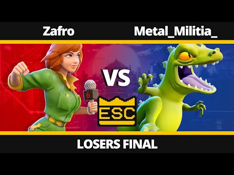 NASB at ESC 34 - Losers Final - Zafro (April O'Neil) Vs. Metal_Militia_ (Reptar) - Online Tournament