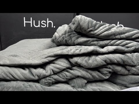 Unboxing Hush Blanket Classic and Iced Cover