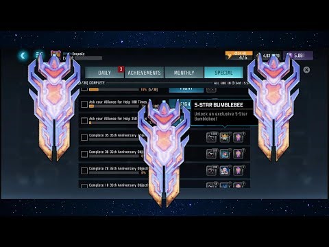 Generations Event | x3 5 Star Crystals | CYCLONUS - Transformers: Forged to Fight