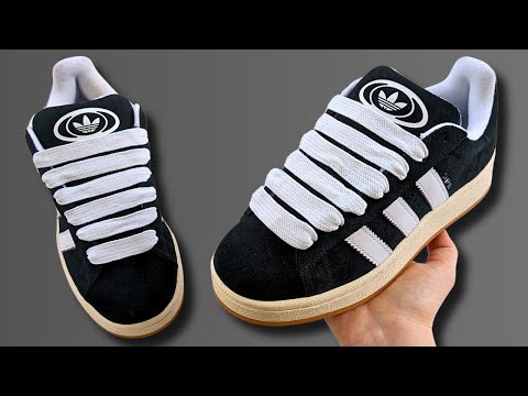 HOW TO BAR LACE ADIDAS CAMPUS 00s (BEST WAY!)