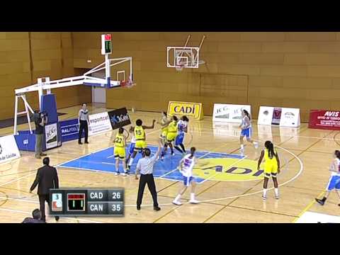 Liga Femenina Jornada 10 Beroil Ciudad de Burgos 41 Vs 42 Cadi ICG Software