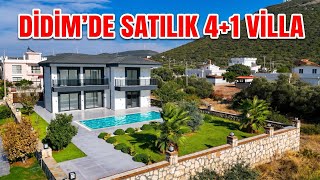 700 m2 arsa içinde ayrı mutfaklı 4+ 1 satılık villa #didimdesatılıkvilla 