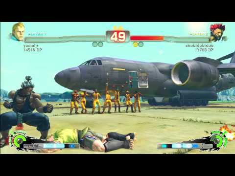 SSF4 Rank Match  yumaljr (AB)  vs  shubudubudub (GO)