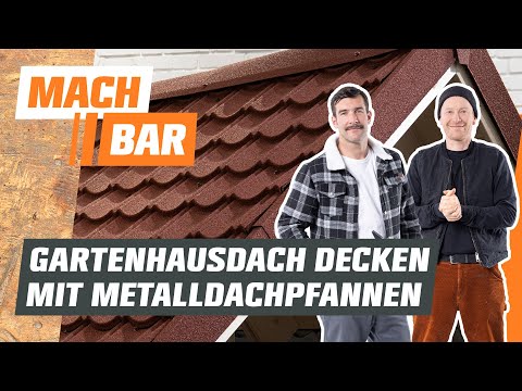 Trapezblech verlegen | OBI