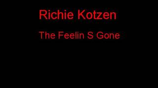 Richie Kotzen The Feelin S Gone + Lyrics