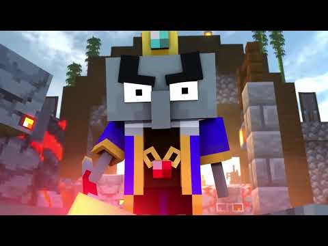 Villager & Pillager life  Season 3   Minecraft Dungeon Animation