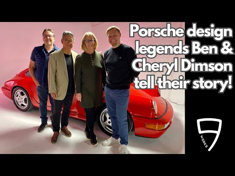 Ben & Cheryl Dimson: design legends of Porsche cars, scripts & crests! *EXCLUSIVE interview*