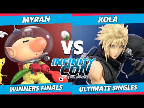 Infinity Con 2021 Winners Finals - Kola (Cloud) Vs. Myran (Olimar) SSBU Ultimate Tournament