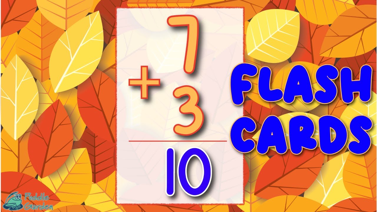 Addition Fluency First Grade Flash Cards
