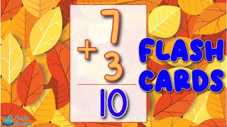 Addition Fluency First Grade Flash Cards