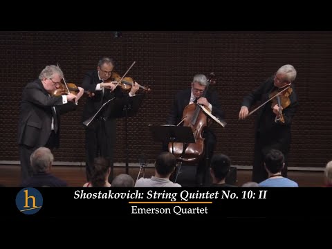 Shostakovich: String Quartet No. 10 - II. Allegretto Furioso | Emerson String Quartet |