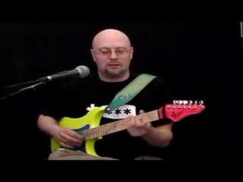Christophe Godin - Guitar Slap Lesson [French]
