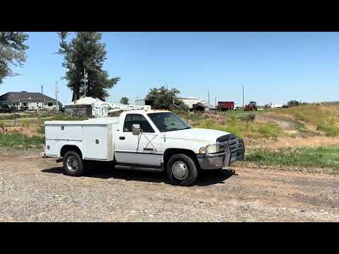 1995  Dodge  Ram 3500   Reg Cab Dually Service Truck