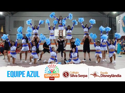 Apresentação Líder de Torcida Gincana Silva Serpa 2024 | Equipe Azul