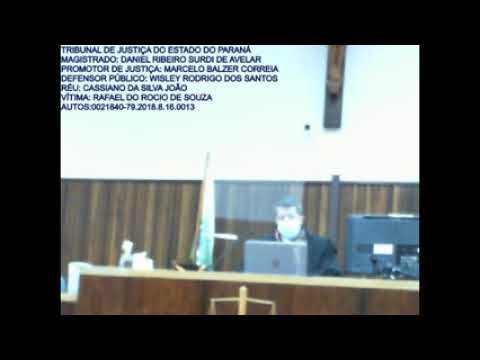 TRIBUNAL DO JÚRI DE CURITIBA 17/06/2021 - AUTOS 0021840-79.2018.8.16.0013