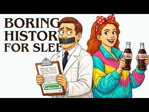 How Diet Coke Terrified 1980s America (The Aspartame Scandal) | Boring History for Sleep