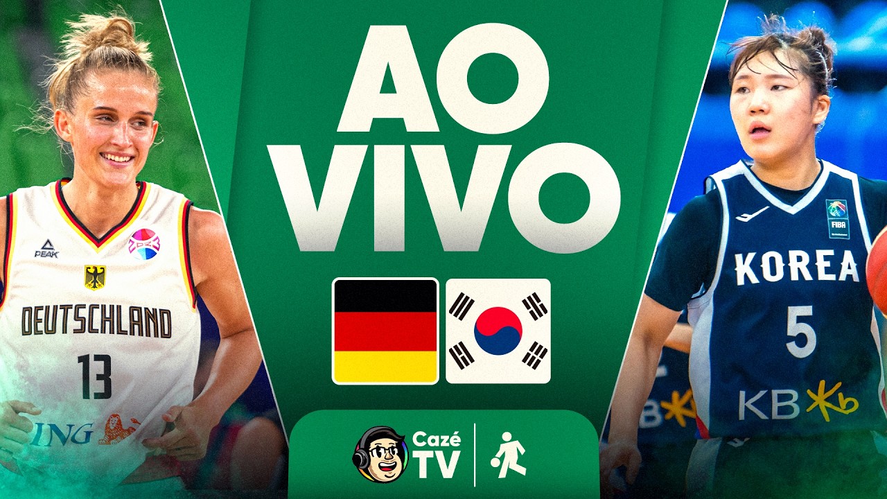 AO VIVO: ALEMANHA X COREIA DO SUL  | COPA DO MUNDO DE BASQUETE FEMININO 2026 | 2ª FASE