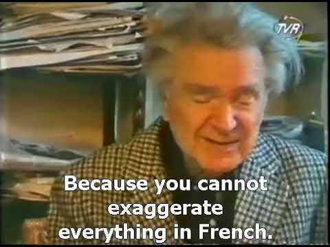 Cioran and Petre Tutea - An Exercise in Admiration - Episode 4 of 5