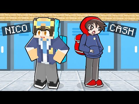 CASH Mine: REALISTIC Schoolboy Goes to HIGH SCHOOL in Minecraft! 😮