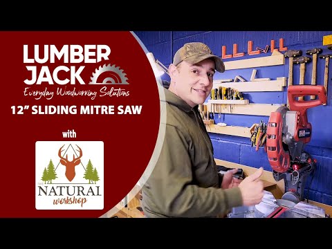 Lumberjack SCMS305DB 12" Double Bevel Mitre Saw First Impressions / Use, with The Natural Workshop