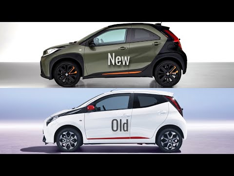 2022 Toyota Aygo X vs Old Toyota Aygo