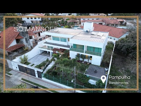 BANDEIRANTES - CASA À VENDA NA REGIÃO DA PAMPULHA BH | 768m² LAZER COMPLETO E VISTA PARA A LAGOA