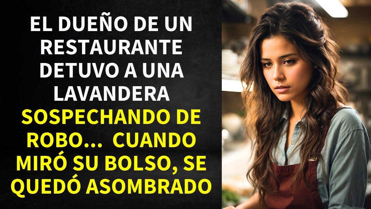 EL DUEÑO DE UN RESTAURANTE DETUVO A UNA LAVANDERA SOSPECHANDO DE ROBO, PERO QUEDÓ EN SHOCK CON LO...
