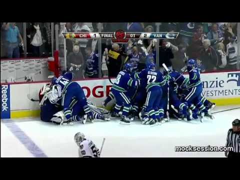 Alexandre Burrows series-winning OT goal