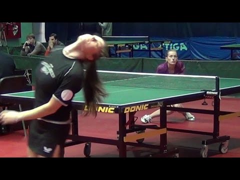 Чемпионат Москвы 2015 Анна КОЗЛОВСКАЯ - Анастасия ГОЛУБЕВА 3 МЕСТО