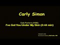 Carly Simon-I've Got You Under My Skin (ReM'mBer-01, Song No.01)