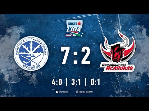 Gólösszefoglaló - EL 129 - Sport Club Csíkszereda - Dunaújvárosi Acélbikák 7:2 20211212