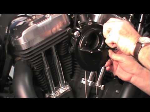 S&S Cycle - Muscle Cover Installation on Stealth Air Cleaner
