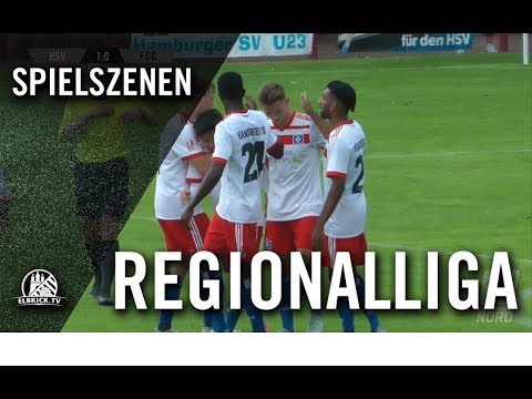 Hamburger SV II  - 1. FC Germania Egestorf-Langreder (2. Spieltag, Regionalliga Nord)