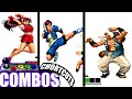 KOF 98 Athena Chin Kensou Basic Combo Shortcuts
