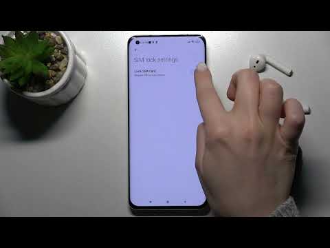 How to Lock SIM Card with SIM PIN in XIAOMI Mi 11 Ultra - Set PIN to SIM Card