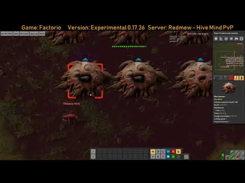 Redmew - Hive Mind Factorio PvP (Public Game!)