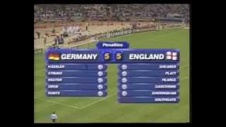 EM 1996: Das Elfmeterschießen im Halbfinale zwischen Deutschland und England