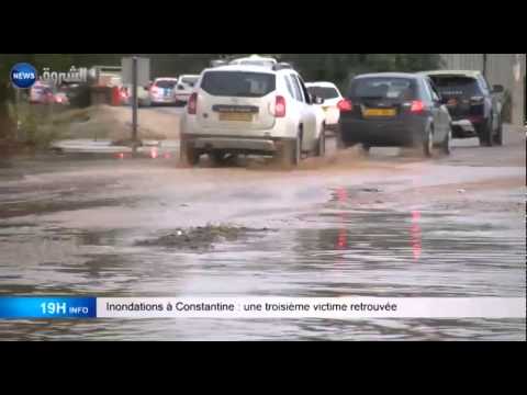 Inondations a Constantine: une troisiéme victime retrouvée