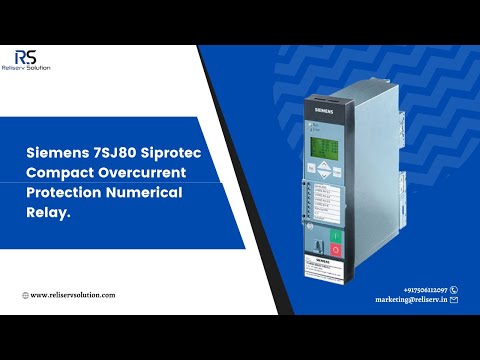 Siemens 7SJ80 Siprotec Compact Overcurrent Protection Numerical Relay