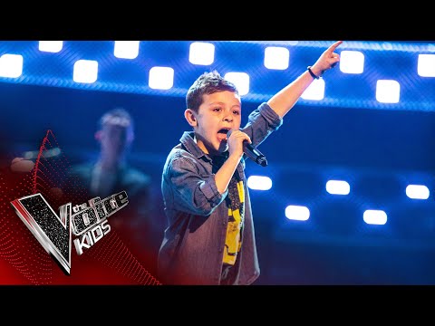 George Performs 'Plug In Baby' | Blind Auditions | The Voice Kids UK 2020