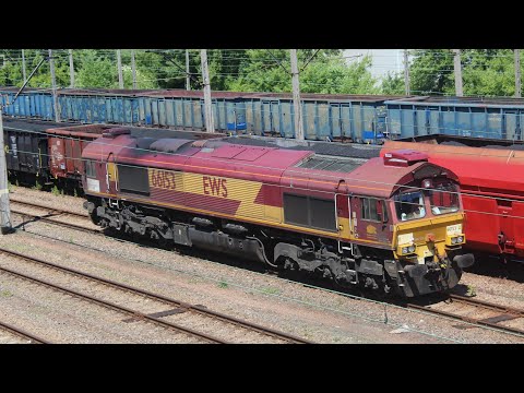 Manewr Class66 EWS | Kraków Prokocim towarowy |