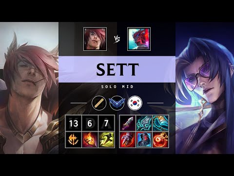 Sett Mid vs Yone: Legendary - KR Diamond Patch 25.S1.2