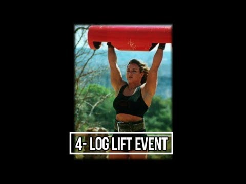 Jill Mills WSW 2001 - 4th event: Log Lift (1st Place) (BBC)