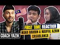 YAZIK reacts to Malaysian Singers Nuha Bahrin & Naufal Azrin - Casablanca