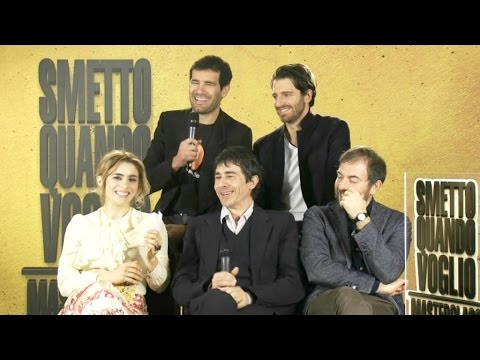 Smetto quando voglio - Masterclass: Intervista di Coming Soon a Giampaolo Morelli e al cast del film