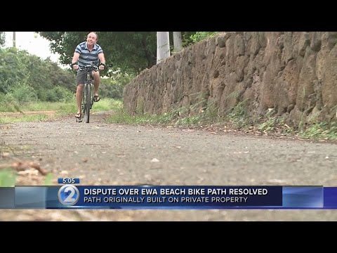 City takes over private bike path in Leeward Oahu